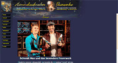 Desktop Screenshot of himmelsschreiber-feuerwerk.de